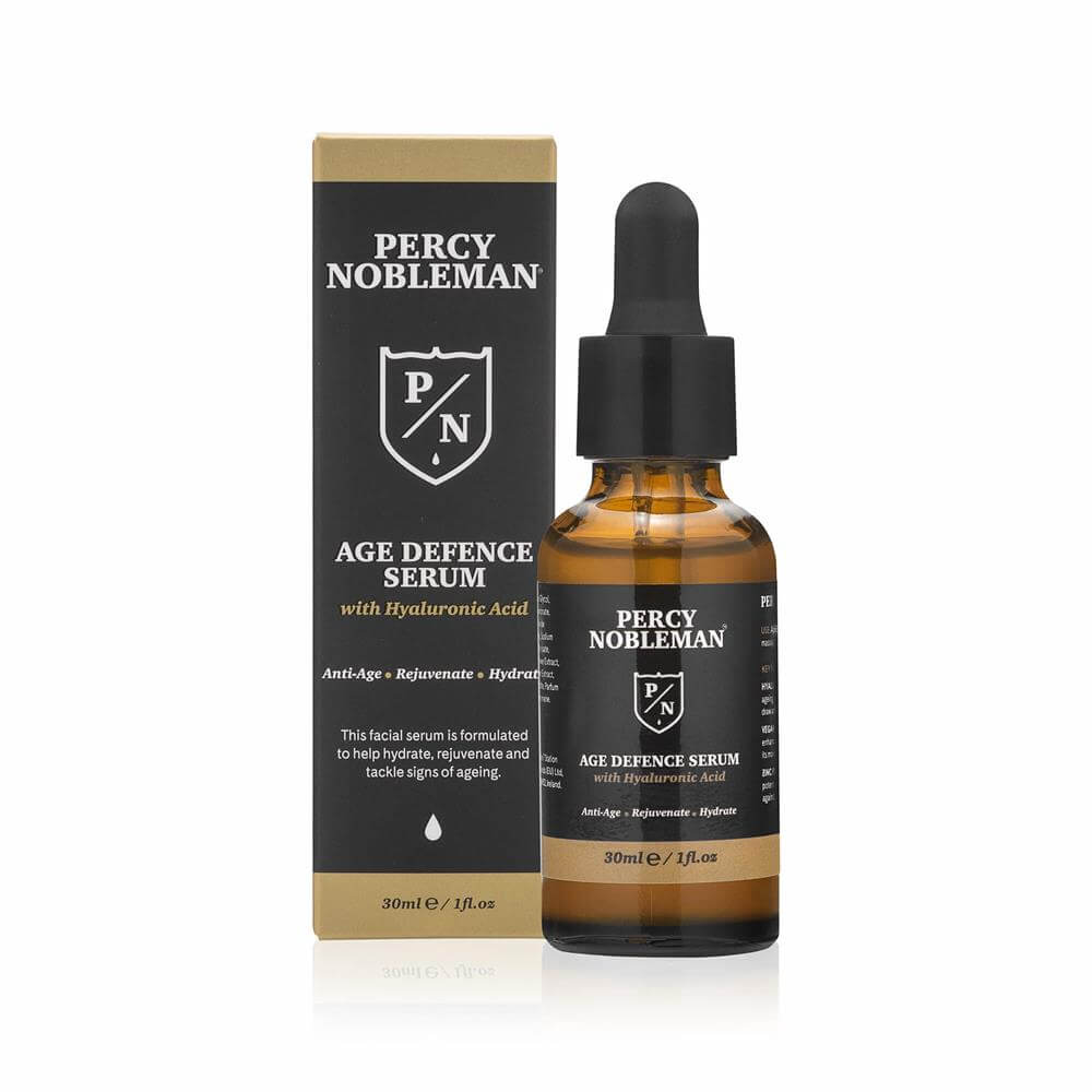 Percy Nobleman Age Defence Serum With Hyaluronic Acid 30ml